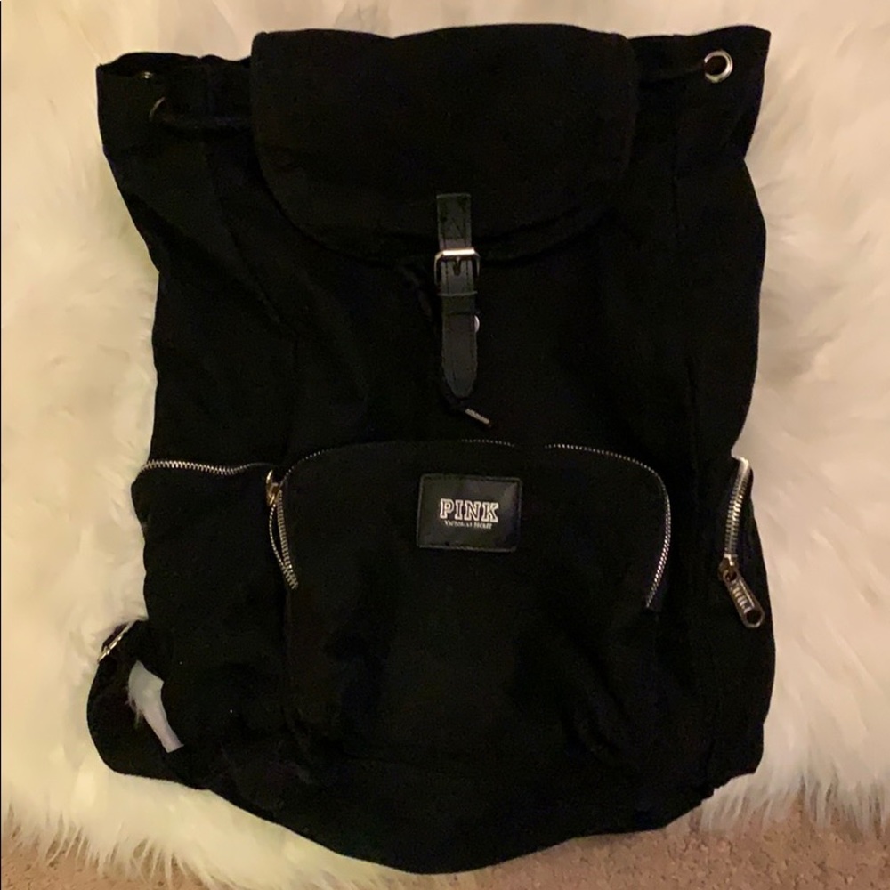 Victoria Secret PINK black backpack